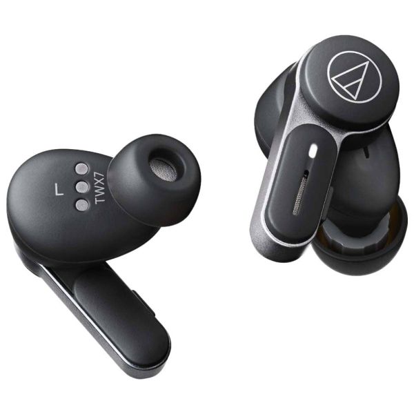 Audio-Technica ATH-TWX7 Auriculares Inalámbricos In-Ear con Cancelación de Ruido (negros)