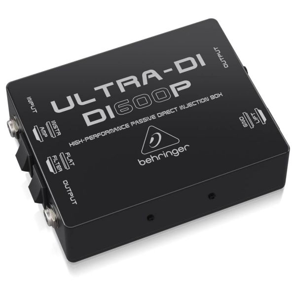 Behringer Ultra-DI DI600P Caja DI Pasiva de Alto Rendimiento