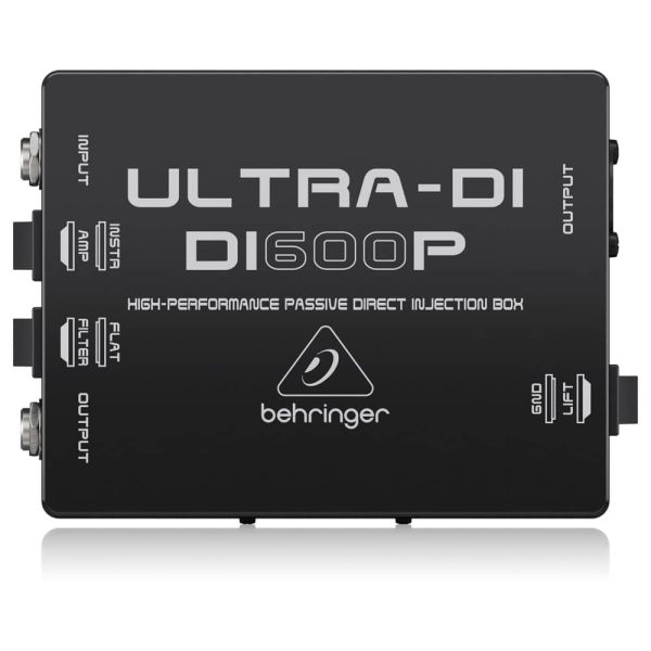 Behringer Ultra-DI DI600P Caja DI Pasiva de Alto Rendimiento