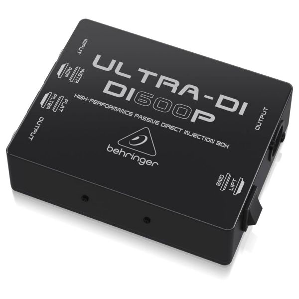 Behringer Ultra-DI DI600P Caja DI Pasiva de Alto Rendimiento