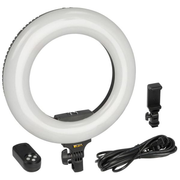 ikan Oryon Anillo de luz LED bicolor (14