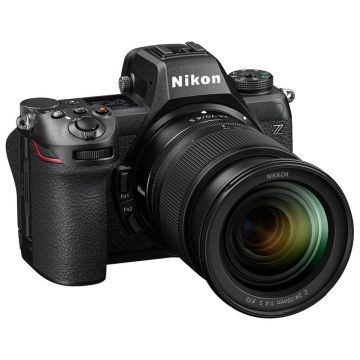 Nikon Z6 III Cámara Digital sin espejo con lente 24-70mm vista de perfil