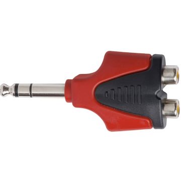 AT250PRO Adaptador Plug 6.3mm a RCA vista frontal