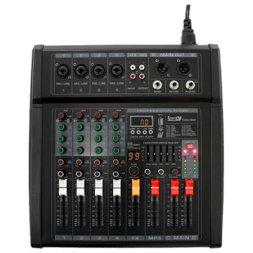 Pro DJ PM40S-99DSP Mixer de 4 canales vista frontal