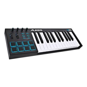 Teclado controlador Alesis V25 vista de perfil