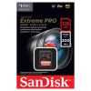 Cluster de la SanDisk Tarjeta SD 128GB Extreme PRO vista frontal